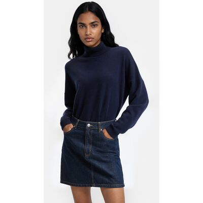 La Redoute Jersey de cuello vuelto, punto fino de cachemira. Talla XS. Color La Redoute Jersey de cuello vuelto, punto fino de cachemira. Talla XS. Color
