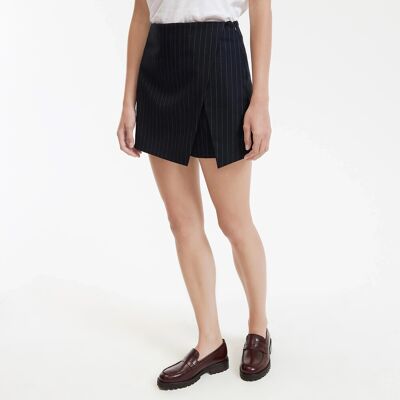 La Redoute Falda pantalón, de raya diplomática. Talla 42. Color La Redoute Falda pantalón, de raya diplomática. Talla 42. Color