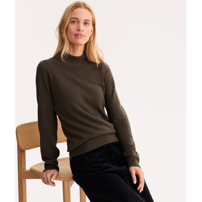 ANNE WEYBURN Jersey de cuello alto, punto de tacto muy suave. Color ANNE WEYBURN Jersey de cuello alto, punto de tacto muy suave. Color