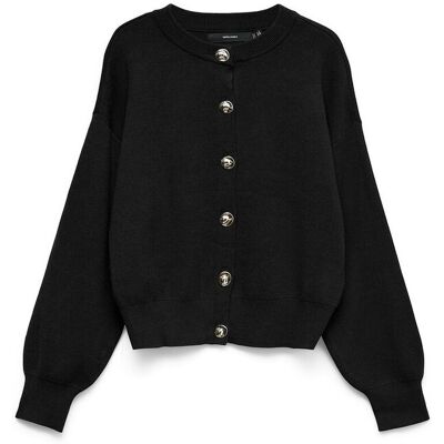 Vero Moda Cárdigan de manga larga con cuello redondo y botones. Color Vero Moda Cárdigan de manga larga con cuello redondo y botones. Color