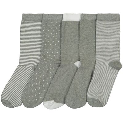 La Redoute Lote de 5 pares de calcetines. Talla 35/37. Color La Redoute Lote de 5 pares de calcetines. Talla 35/37. Color