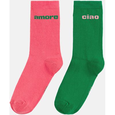 La Redoute Lote de 2 pares de calcetines. Talla 35/37. Color La Redoute Lote de 2 pares de calcetines. Talla 35/37. Color