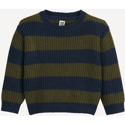 La Redoute Jersey de cuello redondo de punto grueso. Talla 86 cm (2 años). Color La Redoute Jersey de cuello redondo de punto grueso. Talla 86 cm (2 años). Color