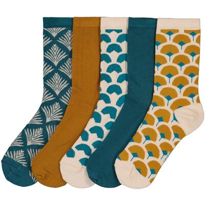 La Redoute Lote de 5 calcetines. Talla 35/37. Color La Redoute Lote de 5 calcetines. Talla 35/37. Color