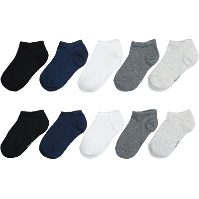 La Redoute Lote de 10 pares de calcetines cortos. Talla 23/26. Color La Redoute Lote de 10 pares de calcetines cortos. Talla 23/26. Color