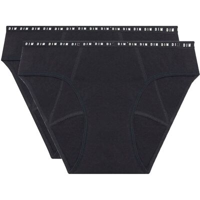 DIM. 2 braguitas menstruales DIM Protect flujo abundante. Color DIM. 2 braguitas menstruales DIM Protect flujo abundante. Color