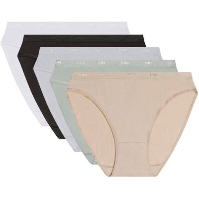 Lote de 5 bragas Les Pockets Ecodim. Color Lote de 5 bragas Les Pockets Ecodim. Color
