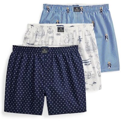 POLO RALPH LAUREN Lote de 3 calzoncillos de algodón. Color POLO RALPH LAUREN Lote de 3 calzoncillos de algodón. Color