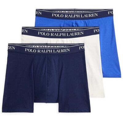 POLO RALPH LAUREN Lote de 3 calzoncillos boxer de algodón elástico. Color POLO RALPH LAUREN Lote de 3 calzoncillos boxer de algodón elástico. Color