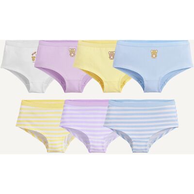 La Redoute Lote de 7 braguitas boxer estampadas. Talla 126/132 cm (8/9 años). Color La Redoute Lote de 7 braguitas boxer estampadas. Talla 126/132 cm (8/9 años). Color