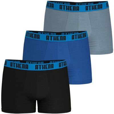 ATHENA Lote de 3 boxers BASIC COLOR. Color ATHENA Lote de 3 boxers BASIC COLOR. Color