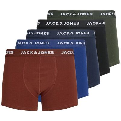 Jack & Jones Lote de 5 boxers. Color Jack & Jones Lote de 5 boxers. Color