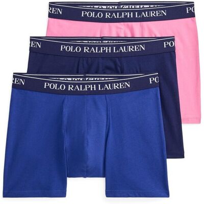 POLO RALPH LAUREN Lote de 3 calzoncillos boxer de algodón elástico. Color POLO RALPH LAUREN Lote de 3 calzoncillos boxer de algodón elástico. Color