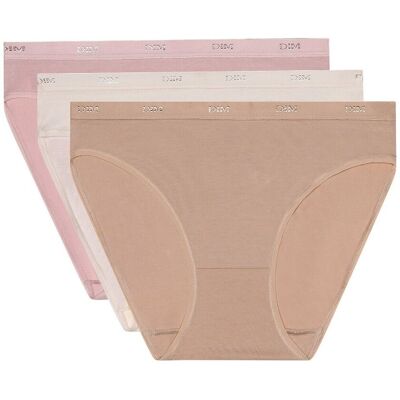 Lote de 3 bragas Pockets Ecodim. Color Lote de 3 bragas Pockets Ecodim. Color