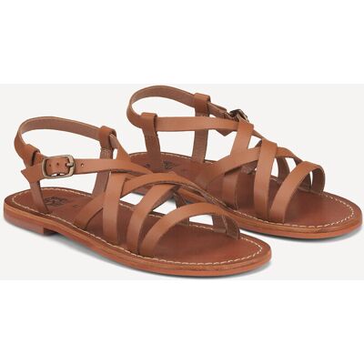 La Redoute Sandalias de piel de tiras. Talla 27. Color La Redoute Sandalias de piel de tiras. Talla 27. Color