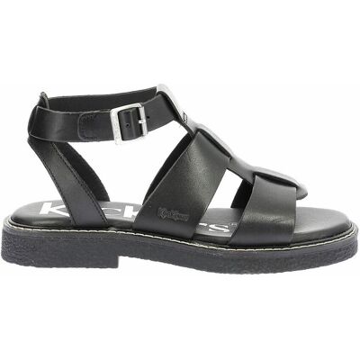 Kickers Sandalias de piel Kick Lila. Color Kickers Sandalias de piel Kick Lila. Color