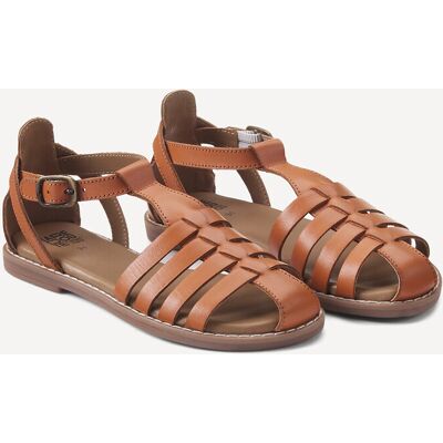 La Redoute Sandalias cerradas de piel. Talla 30. Color La Redoute Sandalias cerradas de piel. Talla 30. Color