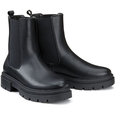 La Redoute Botas chelsea con suela dentada. Talla 42. Color La Redoute Botas chelsea con suela dentada. Talla 42. Color