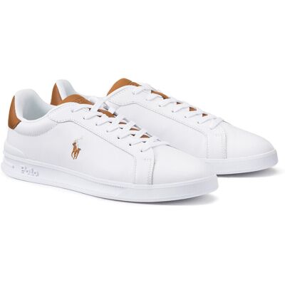 POLO RALPH LAUREN Zapatillas deportivas de piel Heritage Court II. Color POLO RALPH LAUREN Zapatillas deportivas de piel Heritage Court II. Color