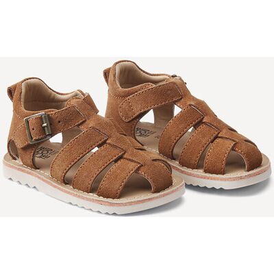 La Redoute Sandalias cerradas de piel. Talla 23. Color La Redoute Sandalias cerradas de piel. Talla 23. Color