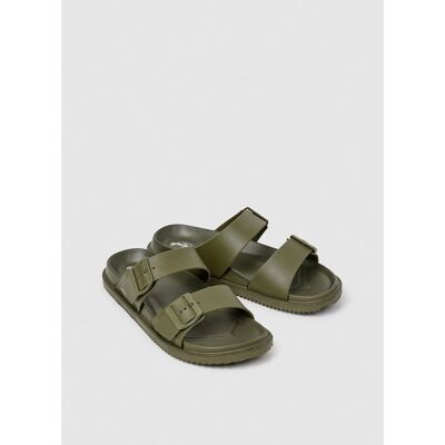 Pepe Jeans Mules de correa doble Ocean Brand. Color Pepe Jeans Mules de correa doble Ocean Brand. Color