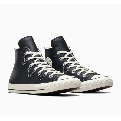 Converse Zapatillas All Star Hi Premium Party de piel. Color Converse Zapatillas All Star Hi Premium Party de piel. Color