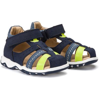 La Redoute Sandalias con tira autoadherente. Talla 19. Color La Redoute Sandalias con tira autoadherente. Talla 19. Color