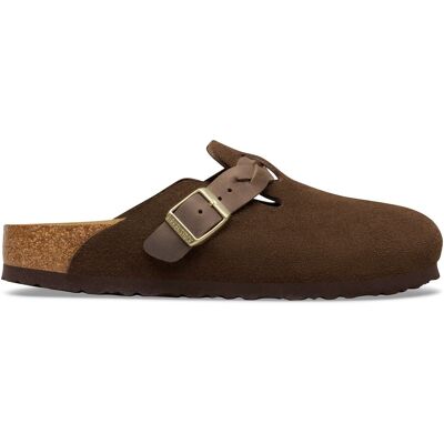 Birkenstock Zuecos de ante Boston Braided. Color Birkenstock Zuecos de ante Boston Braided. Color