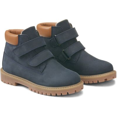 La Redoute Botines de piel forrados con velcro. Talla 23. Color La Redoute Botines de piel forrados con velcro. Talla 23. Color
