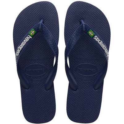 Havaianas Chanclas Brazil Logo. Color Havaianas Chanclas Brazil Logo. Color
