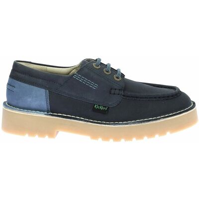 Kickers Derbies de piel de estilo marinero Daltrey Boat. Color Kickers Derbies de piel de estilo marinero Daltrey Boat. Color