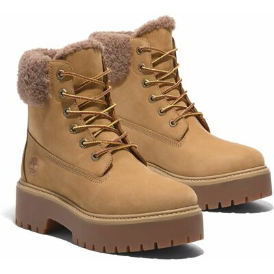 Timberland Botines forrados de piel con cordones Stone Street Mid. Color Timberland Botines forrados de piel con cordones Stone Street Mid. Color