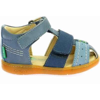 Kickers Sandalias cerradas de piel Kick Bazar. Color Kickers Sandalias cerradas de piel Kick Bazar. Color