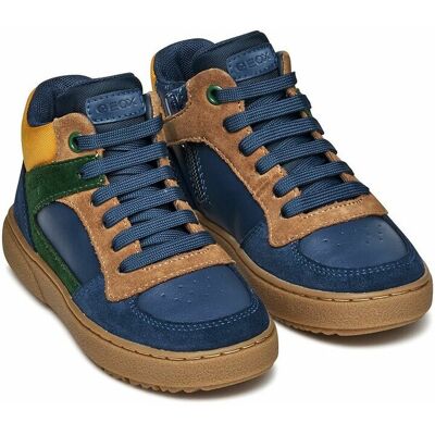 Geox Zapatillas altas transpirables Theleven. Color Geox Zapatillas altas transpirables Theleven. Color