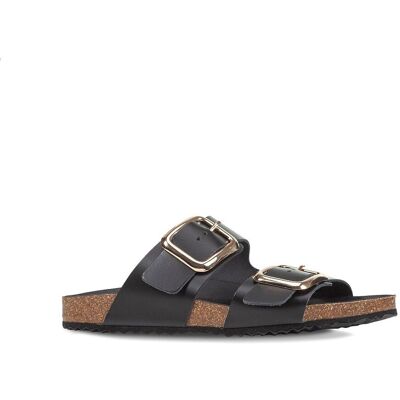 Geox Mules Brionia con hebilla grande. Color Geox Mules Brionia con hebilla grande. Color