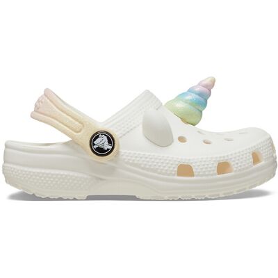 Crocs Zuecos clásicos Unicornio. Color Crocs Zuecos clásicos Unicornio. Color