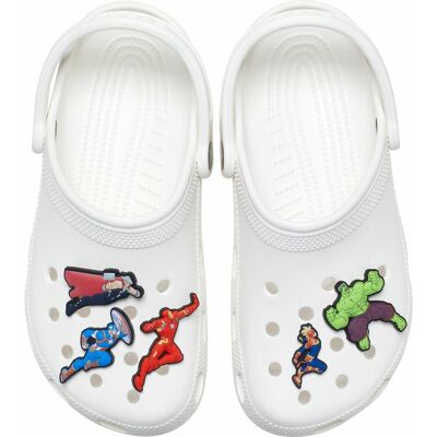 Crocs Set De 5 Jibbitz Héroes Vengadores. Talla talla única. Color Crocs Set De 5 Jibbitz Héroes Vengadores. Talla talla única. Color