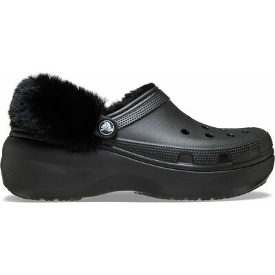 Crocs Zuecos forrados Classic Platform. Color Crocs Zuecos forrados Classic Platform. Color