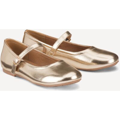 La Redoute Bailarinas doradas con correa. Talla 35. Color La Redoute Bailarinas doradas con correa. Talla 35. Color