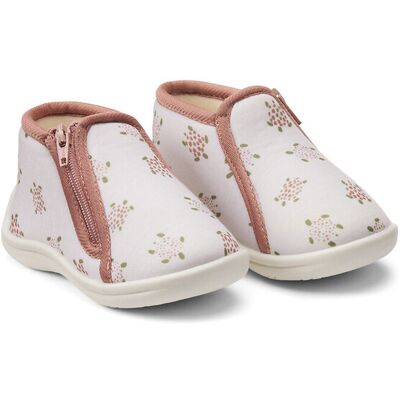 La Redoute Botines con cremallera, estampado de tortugas. Talla 19. Color La Redoute Botines con cremallera, estampado de tortugas. Talla 19. Color