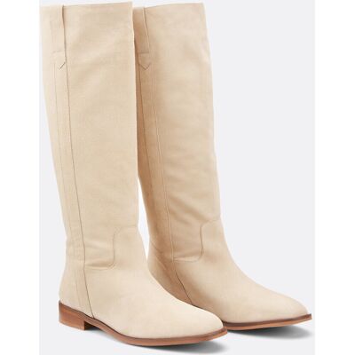 La Redoute Botas cowboy de ante. Talla 42. Color La Redoute Botas cowboy de ante. Talla 42. Color