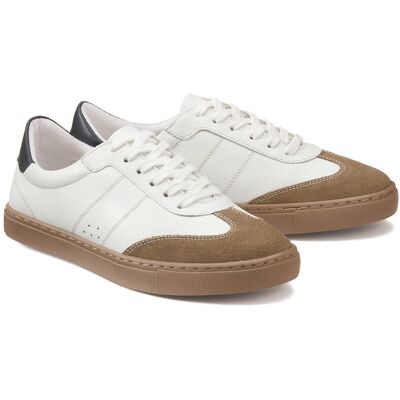 La Redoute Zapatillas de piel estilo vintage. Talla 36. Color La Redoute Zapatillas de piel estilo vintage. Talla 36. Color