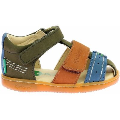 Kickers Sandalias cerradas de piel Kick Bazar. Color Kickers Sandalias cerradas de piel Kick Bazar. Color