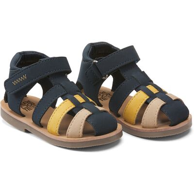 La Redoute Sandalias con tira autoadherente. Talla 21. Color La Redoute Sandalias con tira autoadherente. Talla 21. Color