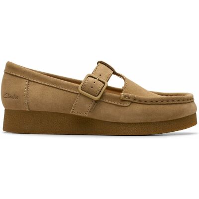 Clarks Bailarinas de piel de ante de estilo babies Wallabee. Color Clarks Bailarinas de piel de ante de estilo babies Wallabee. Color