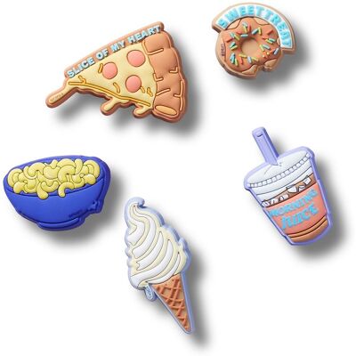 Crocs Set De 5 Jibbitz Funny Foods. Talla talla única. Color Crocs Set De 5 Jibbitz Funny Foods. Talla talla única. Color