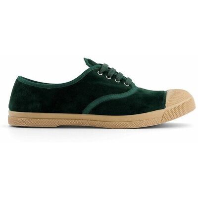 Bensimon Zapatillas aterciopeladas con cordones. Color Bensimon Zapatillas aterciopeladas con cordones. Color