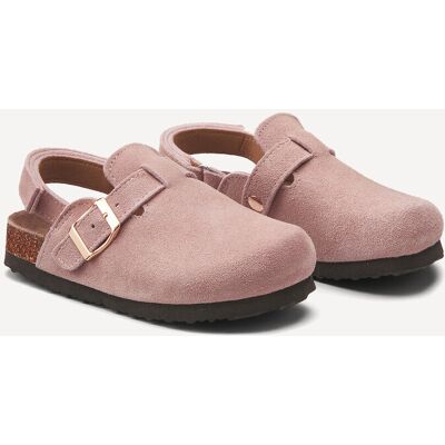 La Redoute Mules de piel con cierre de velcro. Talla 35. Color La Redoute Mules de piel con cierre de velcro. Talla 35. Color