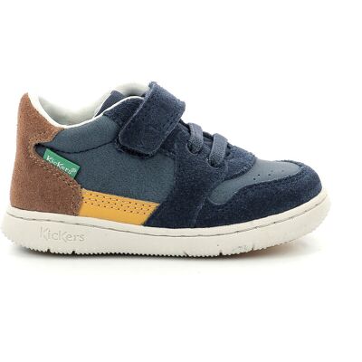 Kickers Zapatillas con tiras autoadherentes Kickbuvar. Color Kickers Zapatillas con tiras autoadherentes Kickbuvar. Color