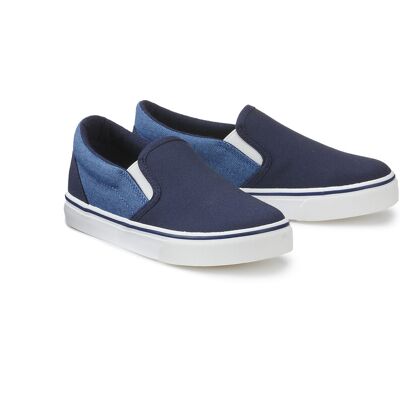 La Redoute Zapatillas slip-on bicolor. Talla 27. Color La Redoute Zapatillas slip-on bicolor. Talla 27. Color